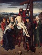 Gerard David The deposition oil painting on canvas